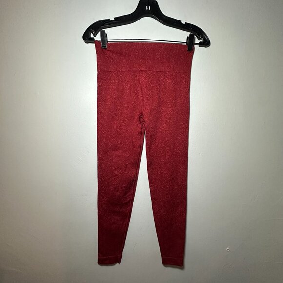 Gymshark Flex High-Waisted Leggings – Red Marl (Size M) - Picture 9 of 10